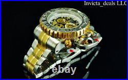 Invicta 70MM Men's SEA HUNTER Gen II Swiss Chrono BLACK DIAL Gold Two Tone Watch