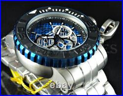 Invicta 70mm Jason Taylor Sea Hunter II Ltd. Ed. Chronograph BLUE Dial SS Watch