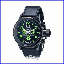 Invicta 7182 Men's Signature Russian Diver Black Dial Chronograph Swiss Watch