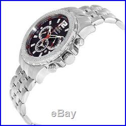 Invicta 7458 Men's Chrono Blue Dial Steel Bracelet Quartz Watch