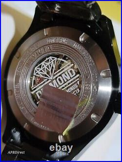 Invicta. 75ctw Icy Black Diamond Edition Specialty Mechanical mens watch
