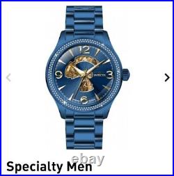 Invicta. 75ctw Icy Blue Diamond Edition Specialty Mechanical mens watch