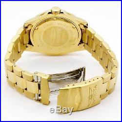 Invicta 9743 Men's Pro Diver Beige Dial Gold Plated Automatic Dive Watch