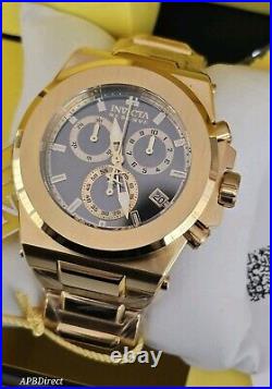 Invicta AKULA Reserve GOLD Plated Swiss ETA G10.212 mens watch