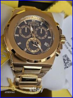 Invicta AKULA Reserve GOLD Plated Swiss ETA G10.212 mens watch