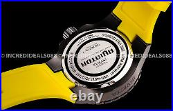 Invicta AVIATOR VOYAGE Multi Function Yellow BLACK Dial Nautical Men BOLD Watch