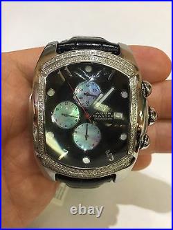 Invicta Aqua Master Jojo Lupah St Steel man Watch 1.50ct real diamonds