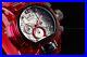 Invicta Bolt Mens Bolt Zeus Magnum Red Silver Dial Chronograph Quartz 52mm Watch