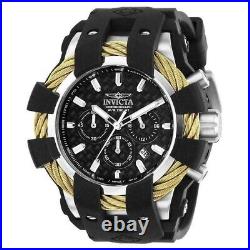Invicta Bolt Sport 23858 Men's 48mm Gold Carbon Fiber Dial Chronograph Watch