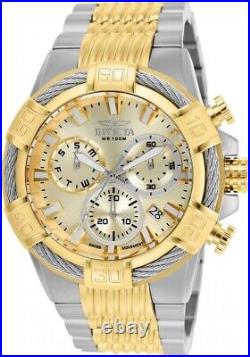 Invicta Bolt Two-Tone Gold Chronograph Dial Men's Watch 25864