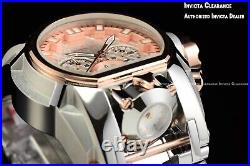 Invicta Bolt Zeus Magnum Men's Rose Gold Dial Quartz Stainless Steel Watch