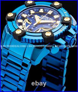 Invicta COALITION FORCES GRAND OCTANE Swiss Chronograp BLUE LABEL Dial Men Watch