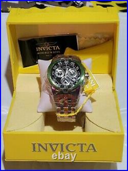 Invicta CURVE Reserve Swiss Z60 Chronograph Iridescent 35023 mens watch