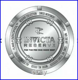 Invicta CURVE Reserve Swiss Z60 Chronograph Iridescent 35023 mens watch