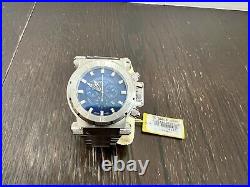 Invicta Coalition Forces Blue Dial 1939 Stainless Steel Swiss Quartz Watch