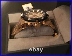 Invicta Coalition Forces Chronograph Gold Dial Men's Watch 27256