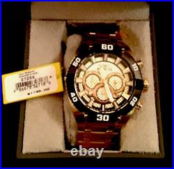 Invicta Coalition Forces Chronograph Gold Dial Men's Watch 27256