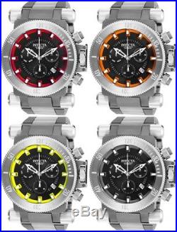 Invicta Coalition Forces Men's 51mm Stainless Steel Watch Choice of Color