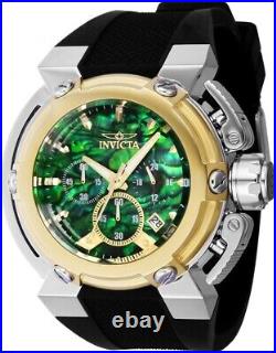 Invicta Coalition Forces X-Wing Men 46mm Green Gold Dial Chronograph Watch 40062