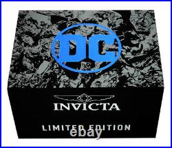 Invicta DC Comics Batman Men's 43mm Limited Edition Chronograph Watch 29061 Rare