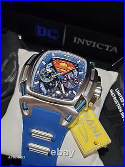 Invicta DC Comics Diablo SUPERMAN Limited Edition Chrono mens watch
