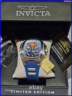Invicta DC Comics Diablo SUPERMAN Limited Edition Chrono mens watch