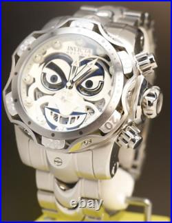 Invicta DC Comics Joker Swiss Z60 Men's Watch 52.5mm Silver tone 30295