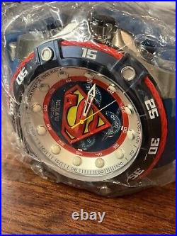 Invicta DC Comics SUPERMAN #249 Limited Edition Blue / Red Bolt mens watch