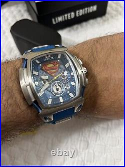 Invicta DC Comics Superman Men's Watch 53mm, Blue, Steel (37610)