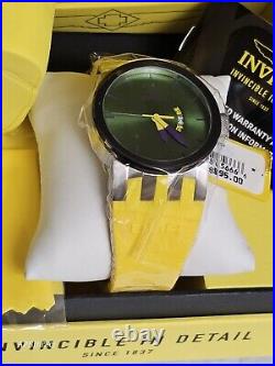 Invicta DNA Very Limited PUPPY Edition Yellow / Baby Blue Black mens watch