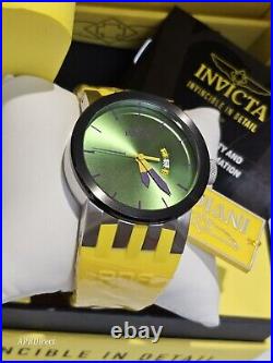 Invicta DNA Very Limited PUPPY Edition Yellow / Baby Blue Black mens watch