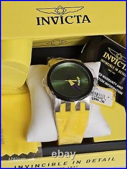 Invicta DNA Very Limited PUPPY Edition Yellow / Baby Blue Black mens watch