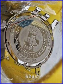 Invicta DNA Very Limited PUPPY Edition Yellow / Baby Blue Black mens watch