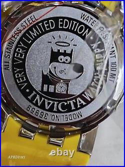 Invicta DNA Very Limited PUPPY Edition Yellow / Baby Blue Black mens watch