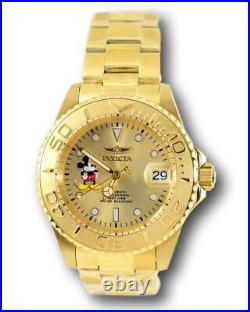 Invicta Disney Automatic Men's 40mm Mickey Limited Edition Gold Watch 22779