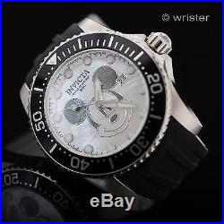 Invicta Disney Limited Edition Automatic Black White MOP Mickey Mouse Mens Watch