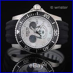 Invicta Disney Limited Edition Automatic Black White MOP Mickey Mouse Mens Watch
