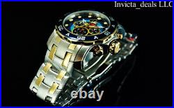 Invicta Disney Men's 48mm Pro Diver SCUBA Chrono Limited Ed Gold Two Tone Watch