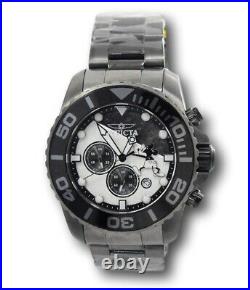 Invicta Disney Mens 50mm Limited Edition Gunmetal Mickey Chronograph Watch 32444