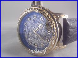 Invicta Excalibur 20547 Swiss Made Gold Silver Black Men's Wrist Watch Rare