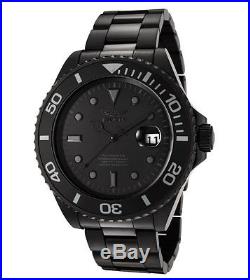 Invicta F0068 Men's Pro Diver Black Ion Plated SS Automatic Dive Watch