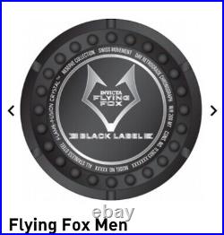 Invicta Flying Fox BLACK LABEL Swiss 8040. N Reserve 36848 mens watch