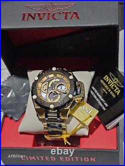 Invicta Flying Fox Gold Plated Jason Taylor Swiss 8040. N Reserve mens watch