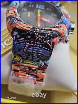 Invicta Graffiti HYDROPLATED Pro Diver Zager Exclusive Quartz Mens Watch