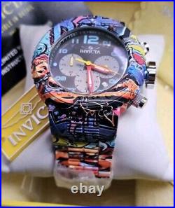 Invicta Graffiti HYDROPLATED Pro Diver Zager Exclusive Quartz Mens Watch