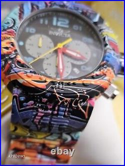 Invicta Graffiti HYDROPLATED Pro Diver Zager Exclusive Quartz Mens Watch