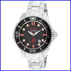 Invicta Grand Diver 19798 Men's Round Black Automatic Date Stainless Steel Watch