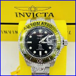 Invicta Grand Diver 47mm Automatic Black Dial Steel Men's Bracelet Watch 27612