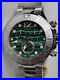Invicta Grand Diver Chronograph Watch Green Malachite Dial Men's 52mm 45365
