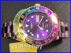 Invicta Grand Diver PURPLE LABEL 38575 AUTO 47Mm Men's Watch with 2-SLOT CASE
